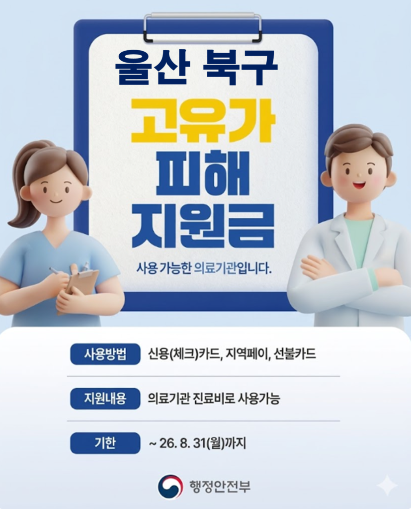 울산 북구 고유가 피해지원금 사용가능한 치과(임플란트 치료)