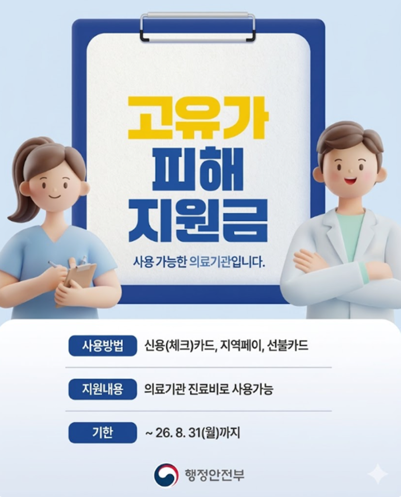 가평 고유가 피해지원금 사용가능한 치과(임플란트 치료)